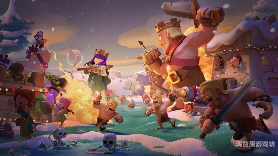 部落冲突昆仑版，全新升级，探索未知的荣耀之路